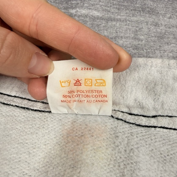 Vintage Looney Tunes Shirt Mens Large White Tasmanian Devil 90s Baseball Jersey - Picture 6 of 11